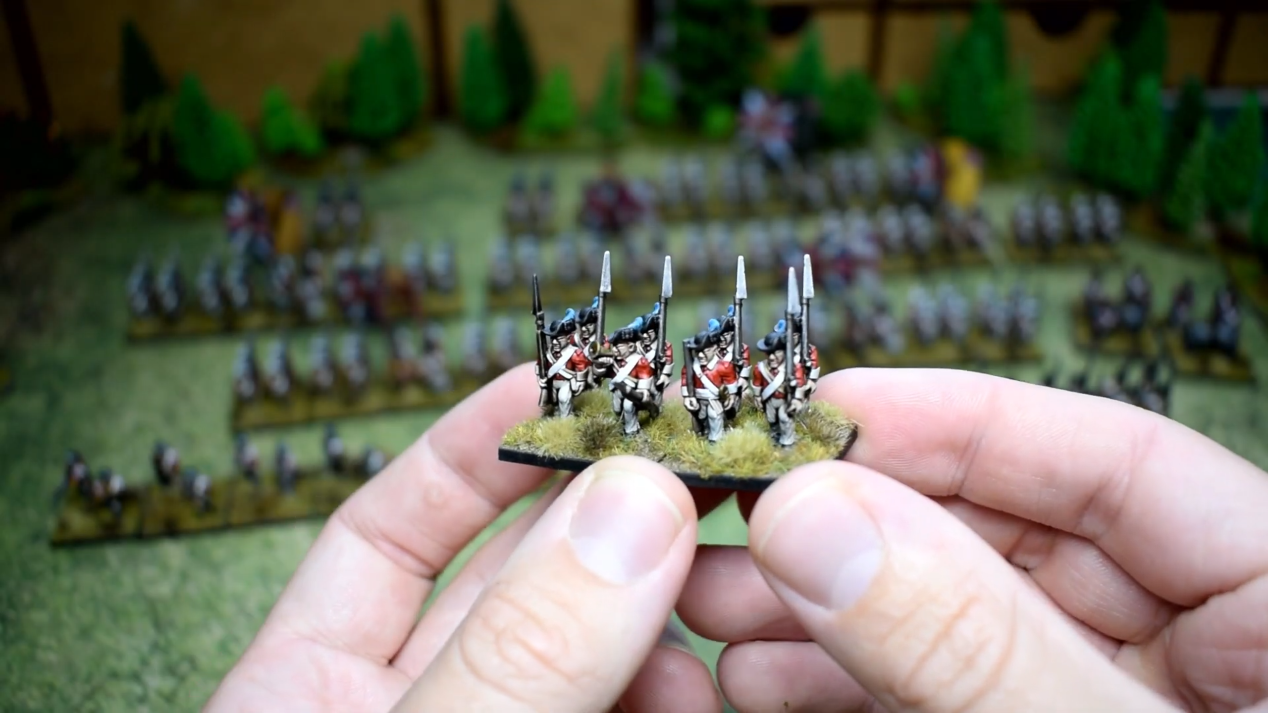 British Light Infantry in Roundabouts AWI-GB-6
